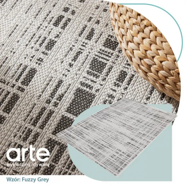 Koberec Adana Fuzzy Grey