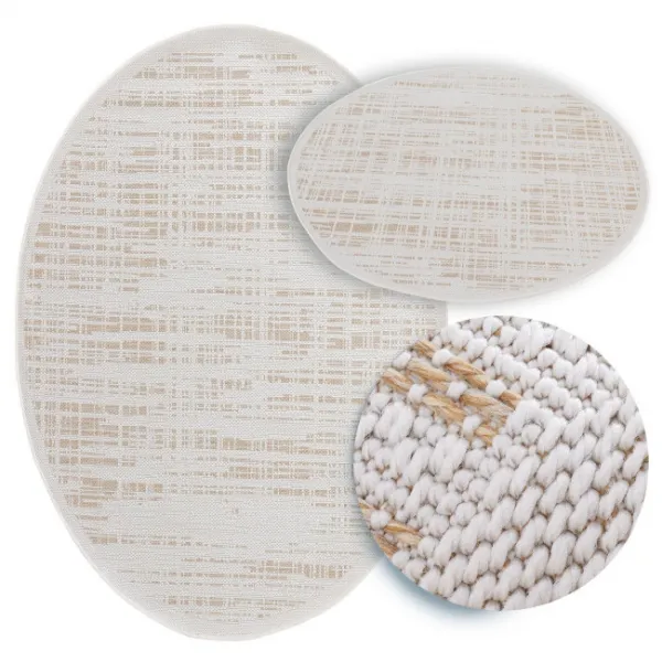 Koberec Adana Fuzzy Beige kruh