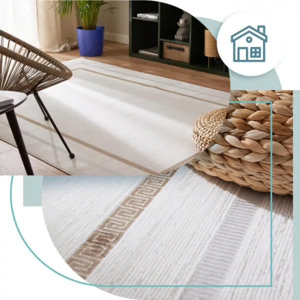 Koberec Luna Quadro Cream