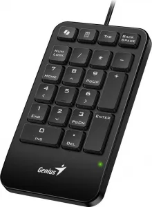 GENIUS Numerická klávesnice NumPad 125, Drátová USB-C, černá