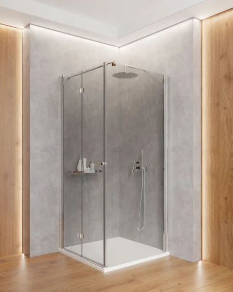 DEANTE - Kerria plus chróm - Sprchová stena / walk - in, systém Kerria Plus, 100 cm KTS_030P