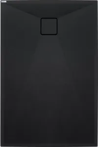 DEANTE - Correo nero Granitová sprchová vanička, obdĺžniková, 100x70 cm KQR_N75B