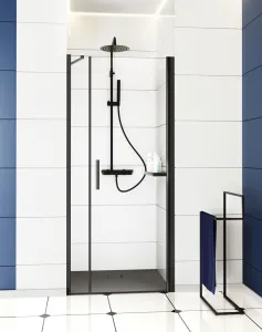 DEANTE - Correo antracit metalic - Granitová sprchová vanička, štvorcová, 90x90 cm KQR_T41B