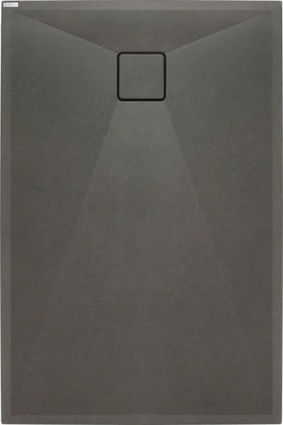 DEANTE - Correo antracit - Granitová sprchová vanička, obdĺžniková, 140x90 cm KQR_T47B