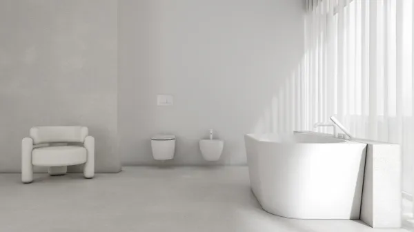 DEANTE - Bidetová batéria Silia bianco BQS_A30M