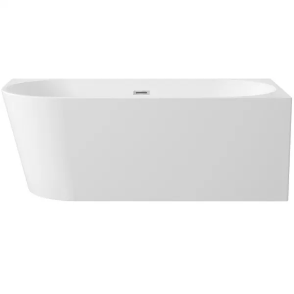 DEANTE - Silia biela Akrylátová vaňa, rohová/voľne stojaca, pravá - 150 cm KDS_015P