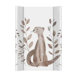 CEBA BABY Podložka prebaľovacia 2-hranná s pevnou doskou (50x70) Basic Clever Otter