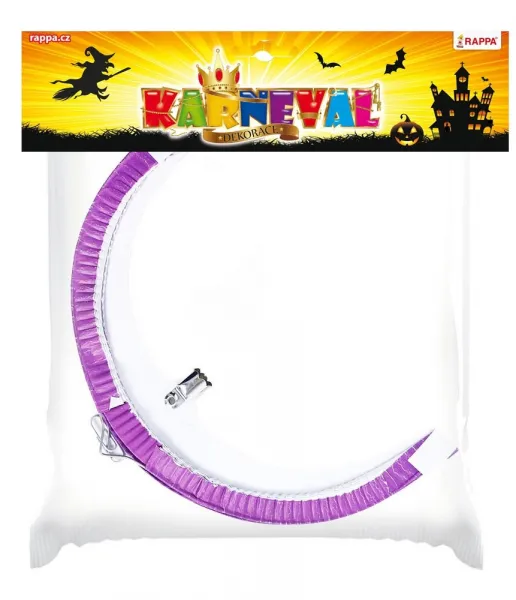 CreativeToys Lampión fialový s pavúkom Halloween