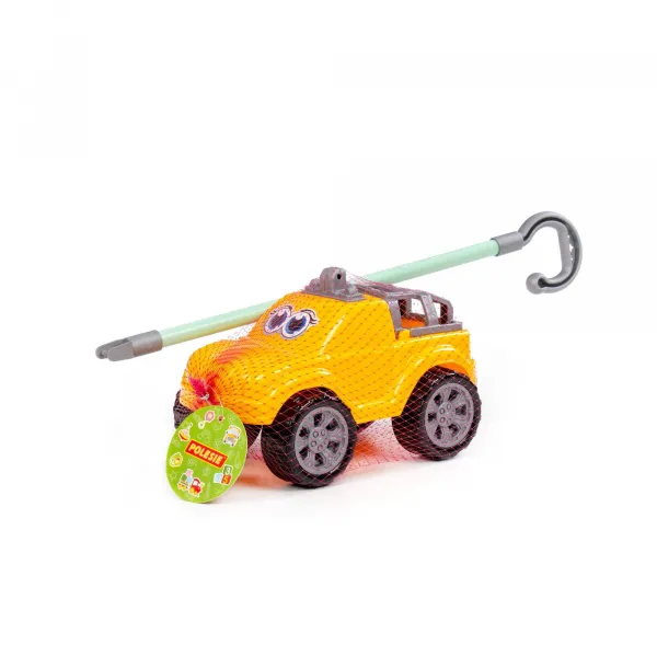 Polesie Ťahacie žlté auto
