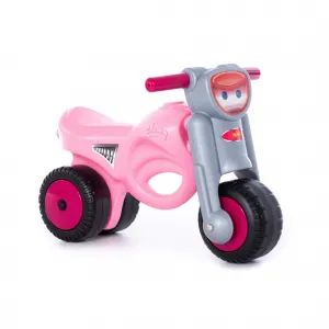 Polesie Motorka ružová na jazdenie