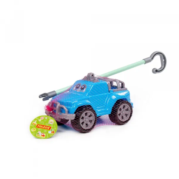Polesie Ťahacie modré auto