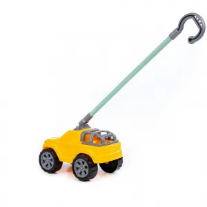 Polesie Ťahacie žlté auto