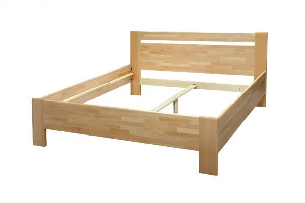MATE LUX drevená manželská posteľ