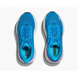 Dámska bežecká obuv HOKA Bondi 9 W skyward blue neon fuchsia