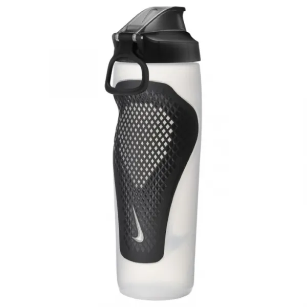 Fľaša NIKE REFUEL BOTTLE LOCKING LID NATURAL BLACK BLACK IRIDESCENT