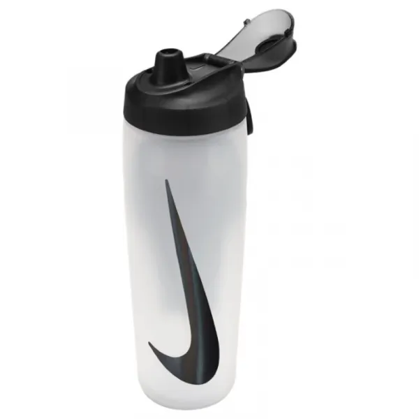 Fľaša NIKE REFUEL BOTTLE LOCKING LID NATURAL BLACK BLACK IRIDESCENT