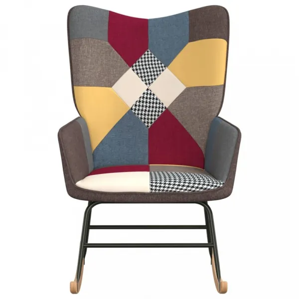 Hojdacie kreslo patchwork Dekorhome