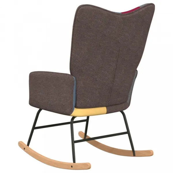 Hojdacie kreslo patchwork Dekorhome