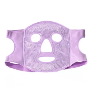 Livefy Mask obojstranná gélová maska na tvár, fialová