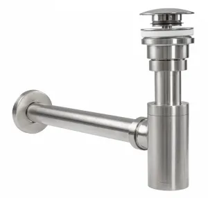 REA Sifon click-clack BRUSH NICKLE INOX