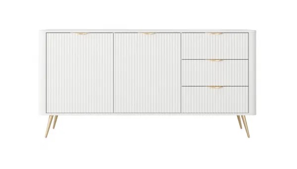 ArtLas Komoda LINA 163 2D23 | biela