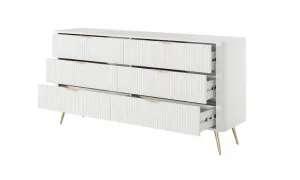 ArtLas Komoda LINA 163 6S | biela