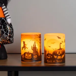 LED svíčka Halloween