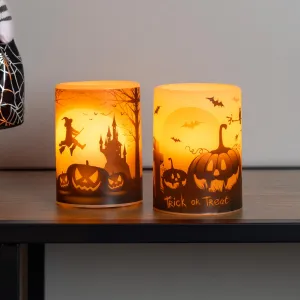 LED svíčka Halloween
