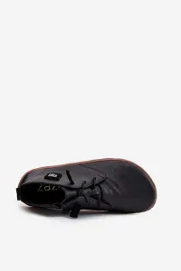 Kožené dámske poltopánky Barefoot s ozdobným detailom Zazoo