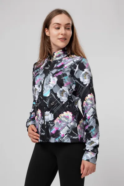 LELOSI Polarosi mikina na zips Roseblur M