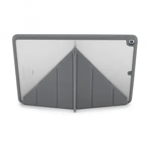 Pipetto Origami TPU puzdro, Apple iPad 10.2, 2019 / 2020 / 2021 (iPad 7 / 8 / 9), sivé