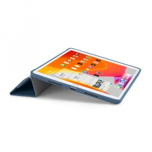 Pipetto Origami TPU puzdro, Apple iPad 10.2, 2019 / 2020 / 2021 (iPad 7 / 8 / 9), námornícka modrá