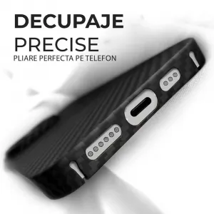 Techsuit Aramid Fiber MagSafe obal, iPhone 17 Pro, čierny