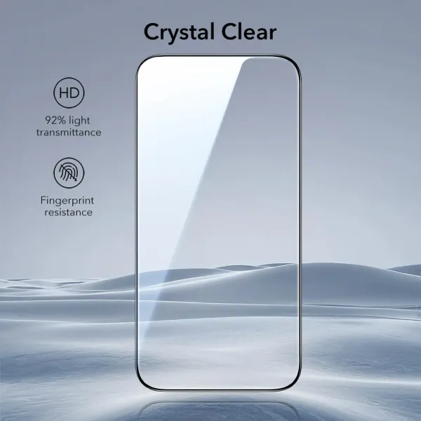 ESR Tvrdené sklo UltraFit, iPhone Air, 2 kusy