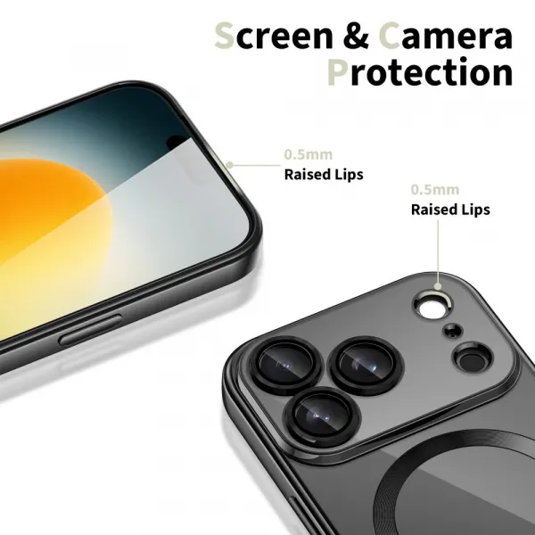 Tech-Protect MagFlex MagSafe kryt na iPhone 17 Pro, čierny