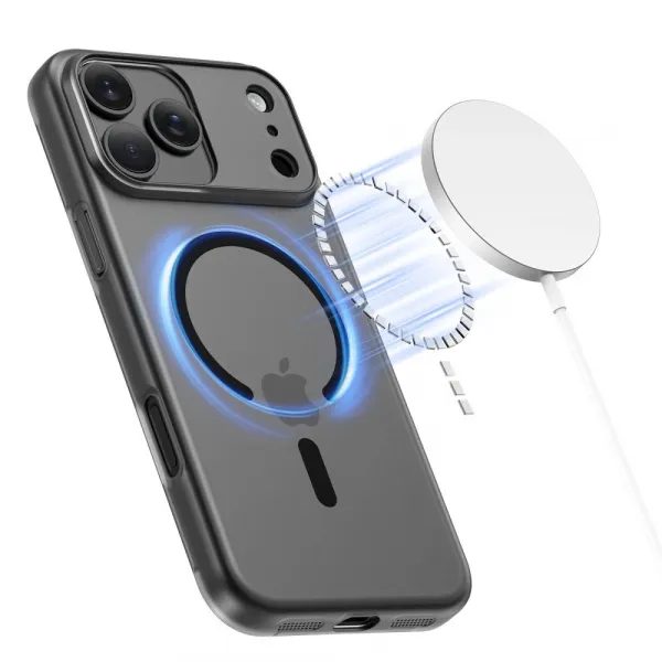 Tech-Protect MagSlim MagSafe, iPhone 17 Pro Max, čierny matný