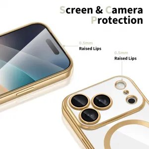 Tech-Protect MagFlex MagSafe iPhone 17 Pro Max, lesklá zlatá