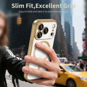Tech-Protect MagFlex MagSafe iPhone 17 Pro Max, lesklá zlatá
