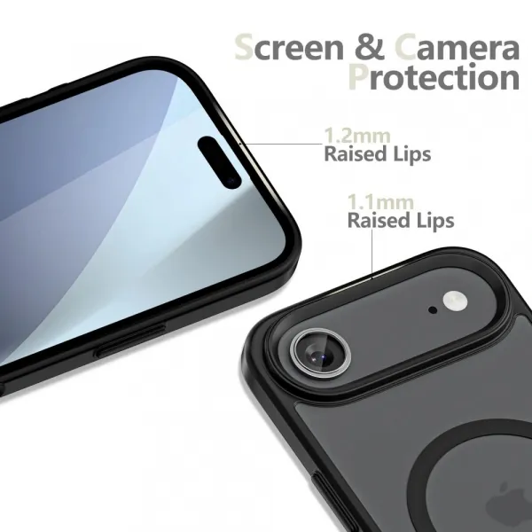 Tech-Protect MagMat MagSafe, iPhone Air, čierne matné