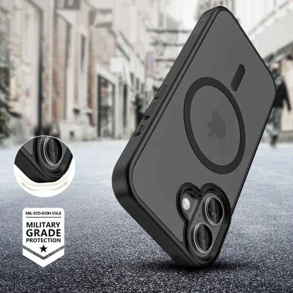 Tech-Protect MagMat XT 4-Set MagSafe kryt na iPhone 17, čierny