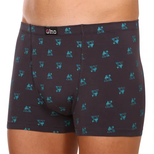Pánske boxerky Gino sivé (73107) M, trenky