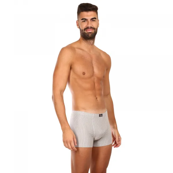 Pánske boxerky Gino sivé (73097) M, trenky