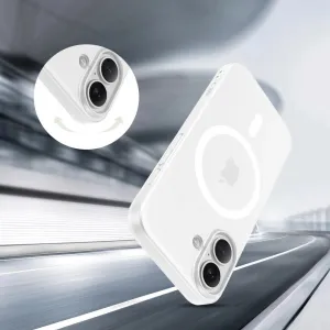 Tech-Protect MagSlim MagSafe kryt na iPhone 17, biely