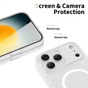 Tech-Protect MagSlim MagSafe kryt na iPhone 17 Pro, biely