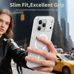 Tech-Protect MagSlim MagSafe kryt na iPhone 17 Pro, biely