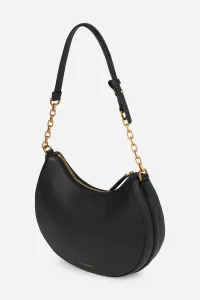 Kabelka Karl Lagerfeld K/Autograph Md Halfmoon Shb Black/Gold