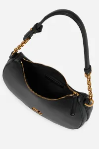 Kabelka Karl Lagerfeld K/Autograph Md Halfmoon Shb Black/Gold