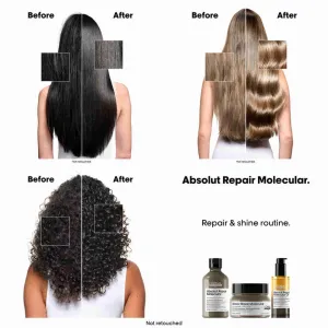 Dvojfázový olej pre všetky typy poškodených vlasov Loréal Professionnel Serie Expert Absolut Repair Molecular Oil - 90 ml - L’Oréal Professionnel + da