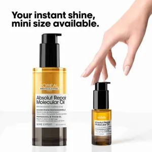 Dvojfázový olej pre všetky typy poškodených vlasov Loréal Professionnel Serie Expert Absolut Repair Molecular Oil - 90 ml - L’Oréal Professionnel + da