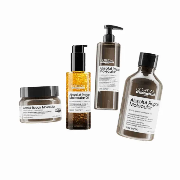 Dvojfázový olej pre všetky typy poškodených vlasov Loréal Professionnel Serie Expert Absolut Repair Molecular Oil - 90 ml - L’Oréal Professionnel + da